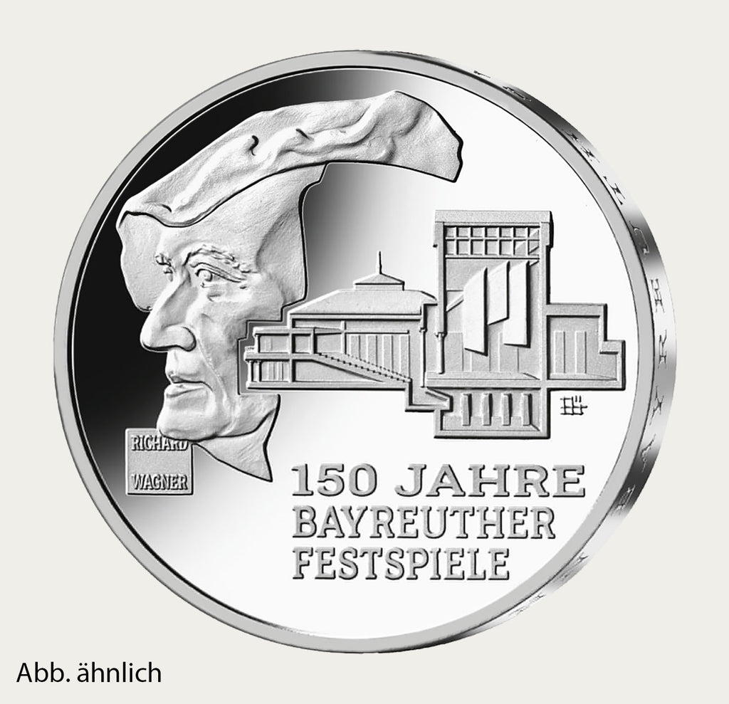 Richard Wagner – Bayreuther Festspiele (150 Jahre) (Abruf Rolle, 20 Münzen)