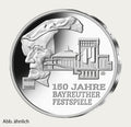 Richard Wagner – Bayreuther Festspiele (150 Jahre) (Abruf Rolle, 20 Münzen)