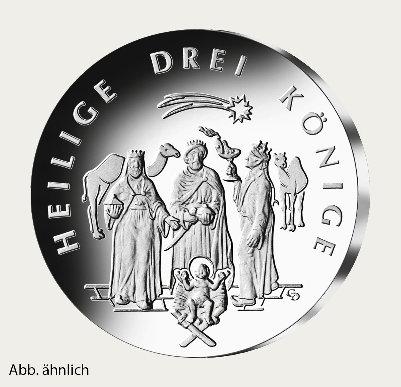 50-Euro-Sammlerm&uuml;nze &middot; Heilige Drei K&ouml;nige, Vorderseite